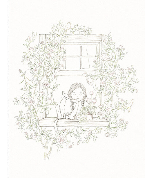 Four Seasons Coloring Book - Beautiful Days of Green Ivy